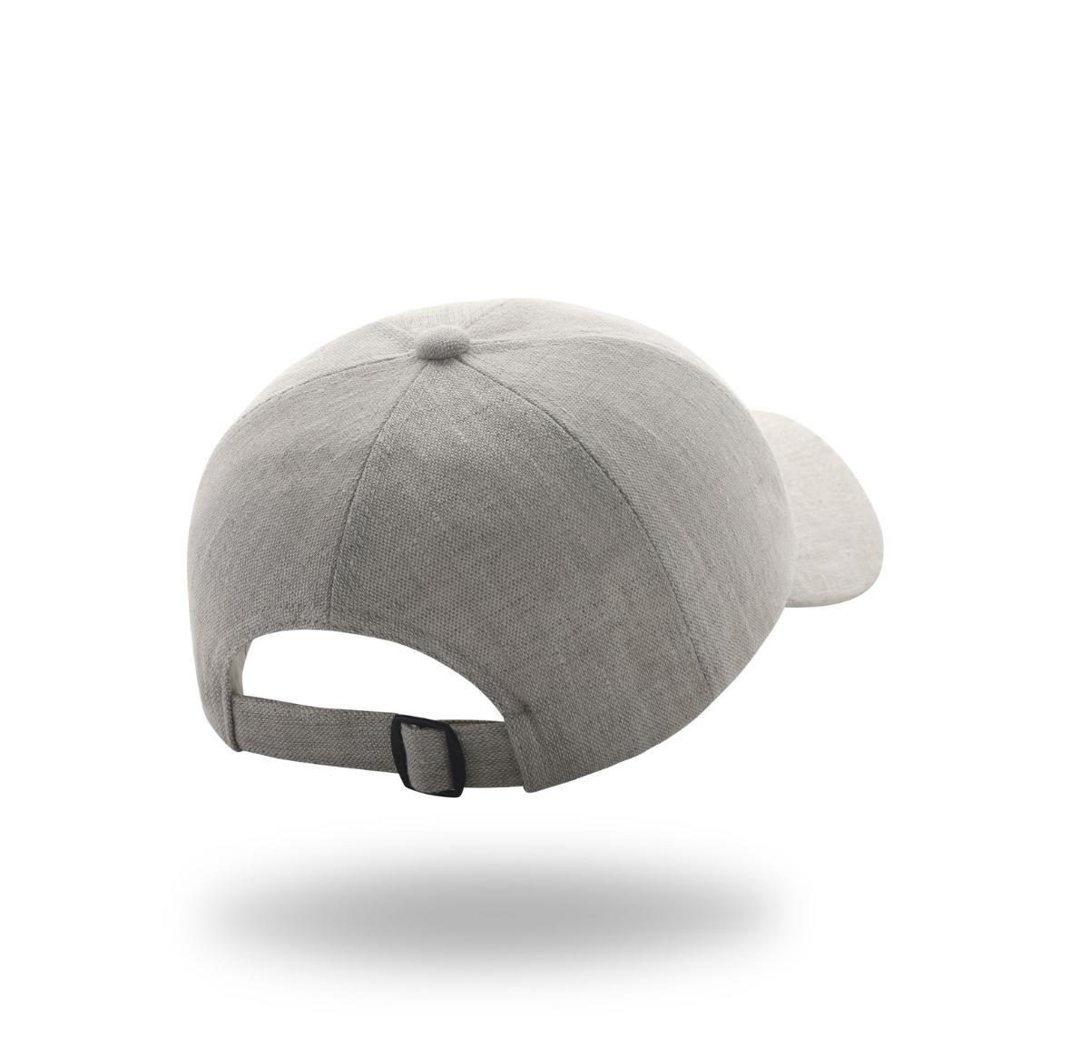 BEIGE LINEN CAP