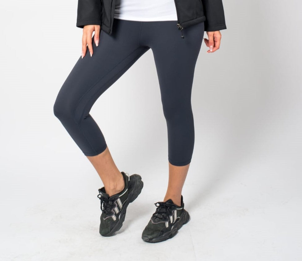 GALMOUNT BLUE AND BLACK LEGGINGS بنطال ضيق أزرق وأسود