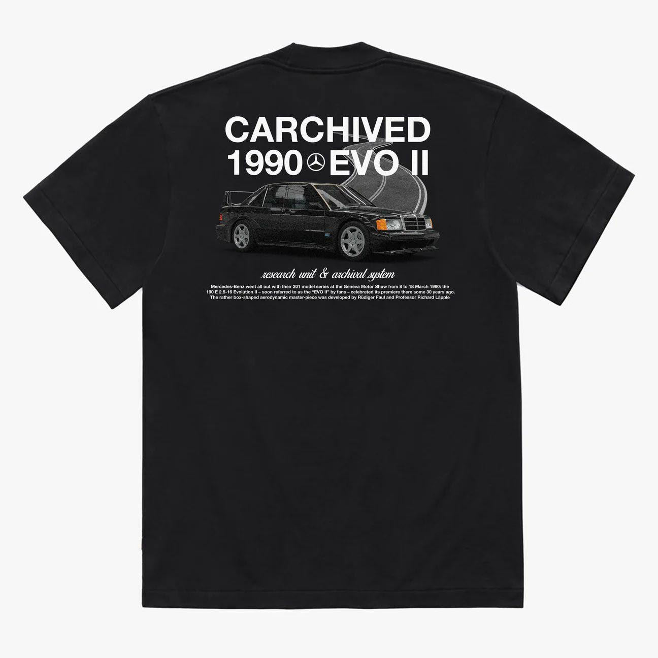 CARCHIEVED EVO II تي شيرت