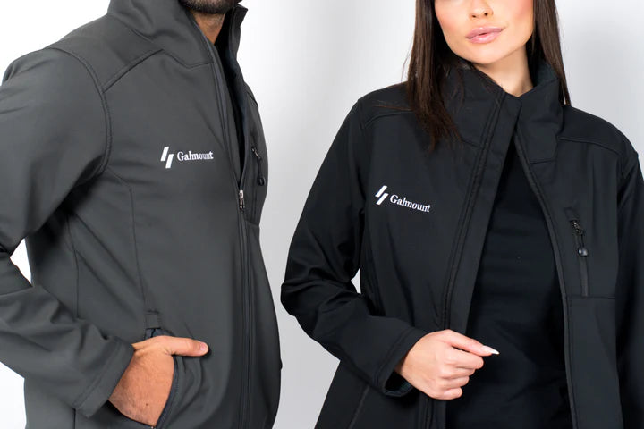 GALMOUNT GREY FLEECE JACKET سترة صوفية رمادية