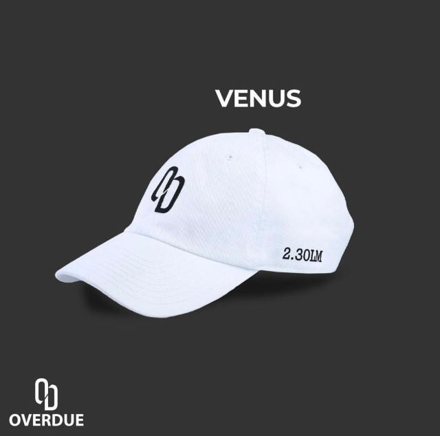 OVERDUE CAP WHITE