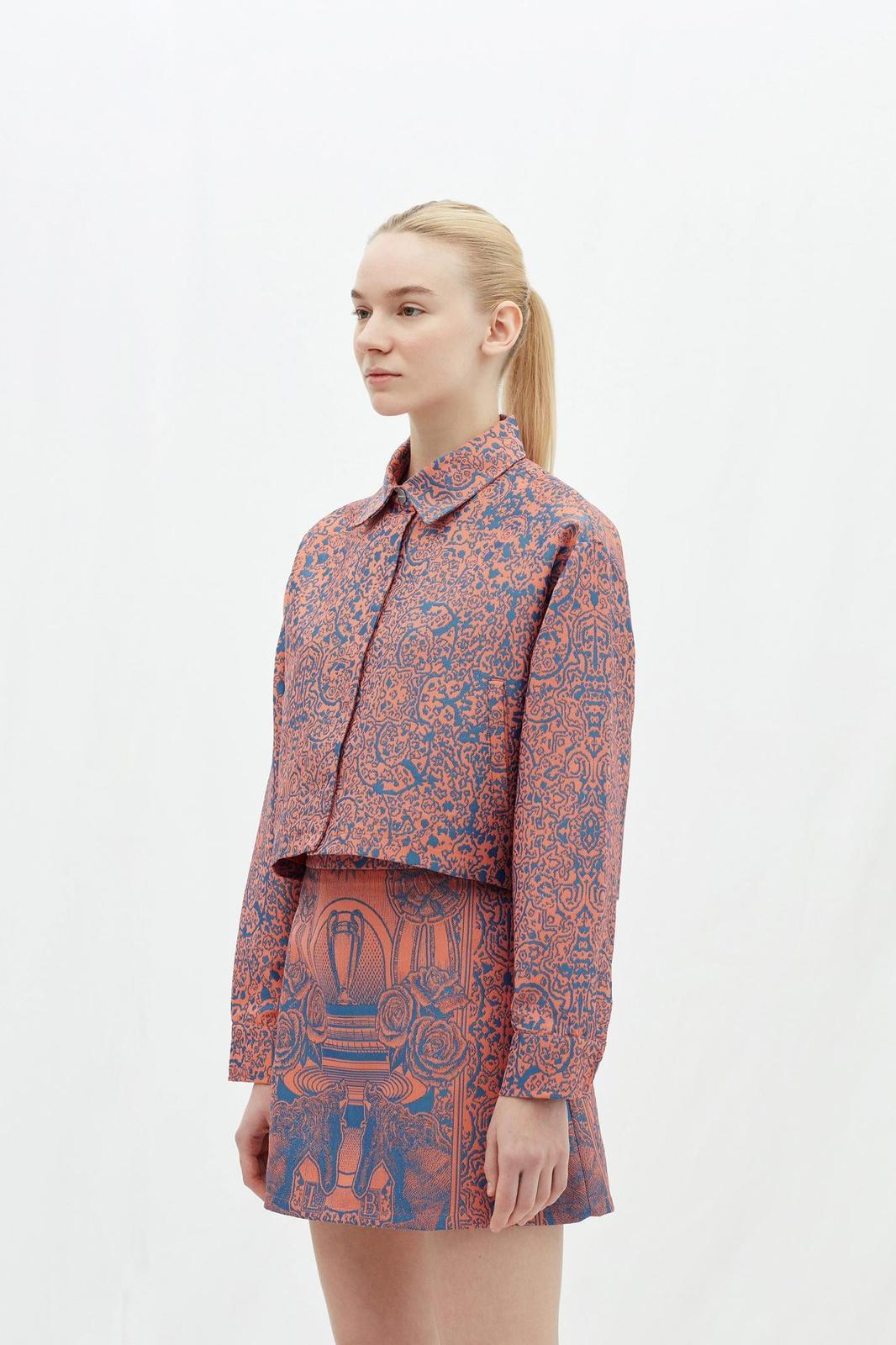 LES BENJAMINS ORANGE ORIENTAL ALLOVER