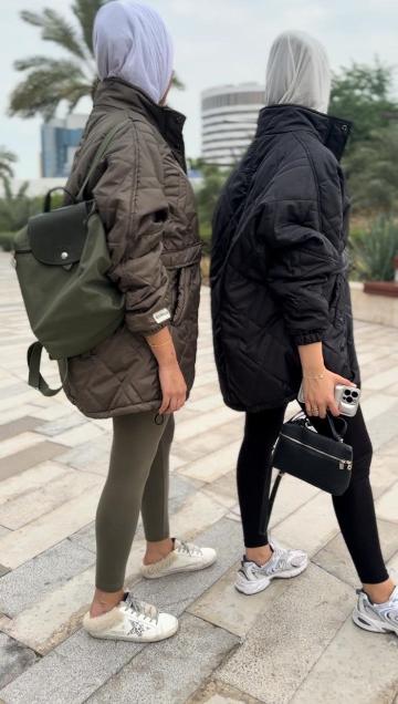PUFF TOP بلوفر ديباج شتوي