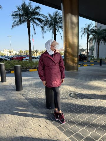 PUFF TOP بلوفر ديباج شتوي