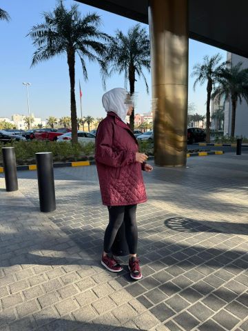 PUFF TOP بلوفر ديباج شتوي