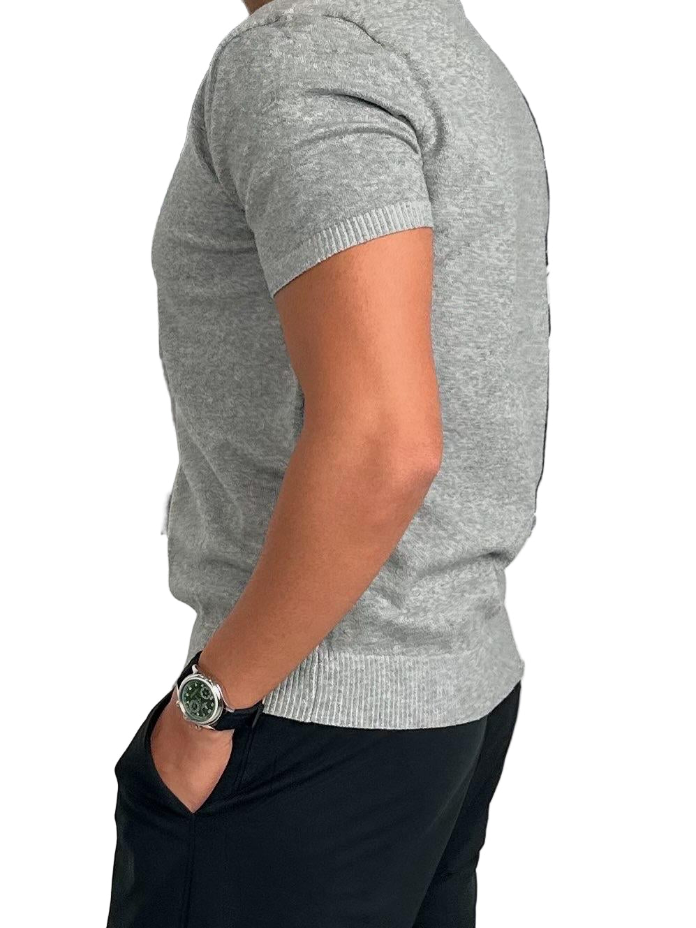 POLO T-SHIRT LIGHT GREY