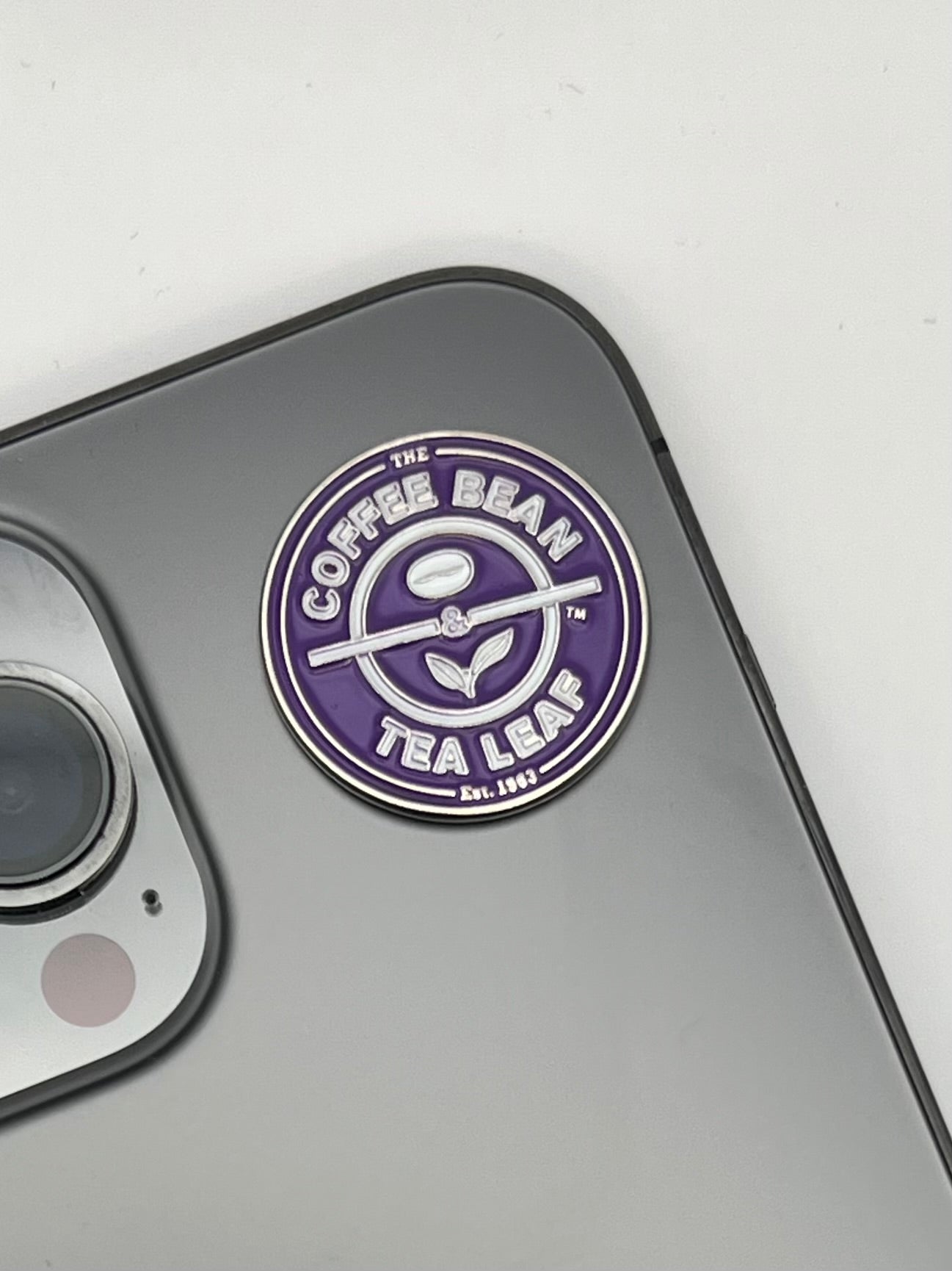 COFFEE BEAN METAL PIN