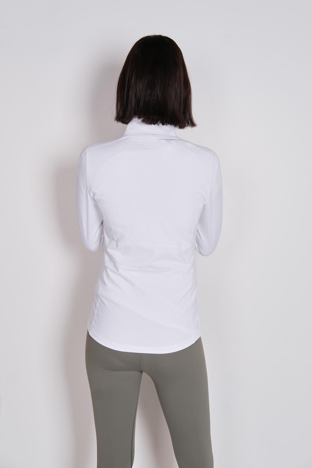 GALMOUNT WHITE JACKET W/ LGOG سترة بيضاء مع شعار