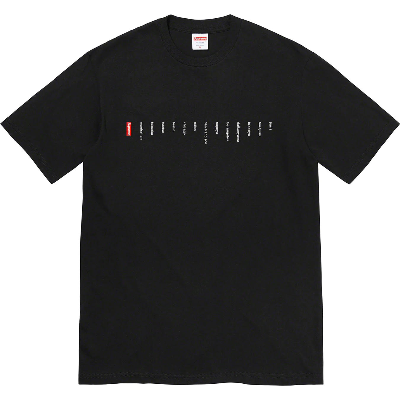 SUPREME LOCATION TEE تي شيرت سوبريم لوكيشن