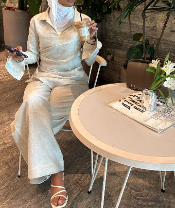 HANG N THERE LINEN SET مجموعة الكتان
