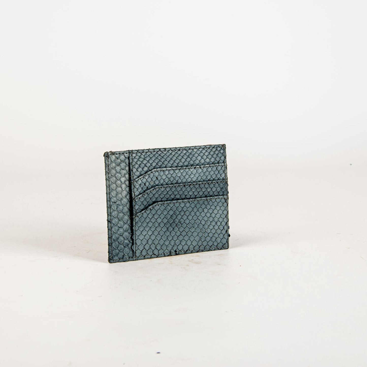 PYTHON LEATHER OCEAN BLUE