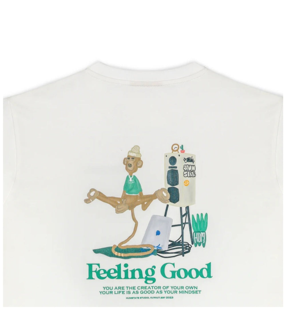 HUMSTATE FEELING GOOD T-SHIRT قميص شعور جيد
