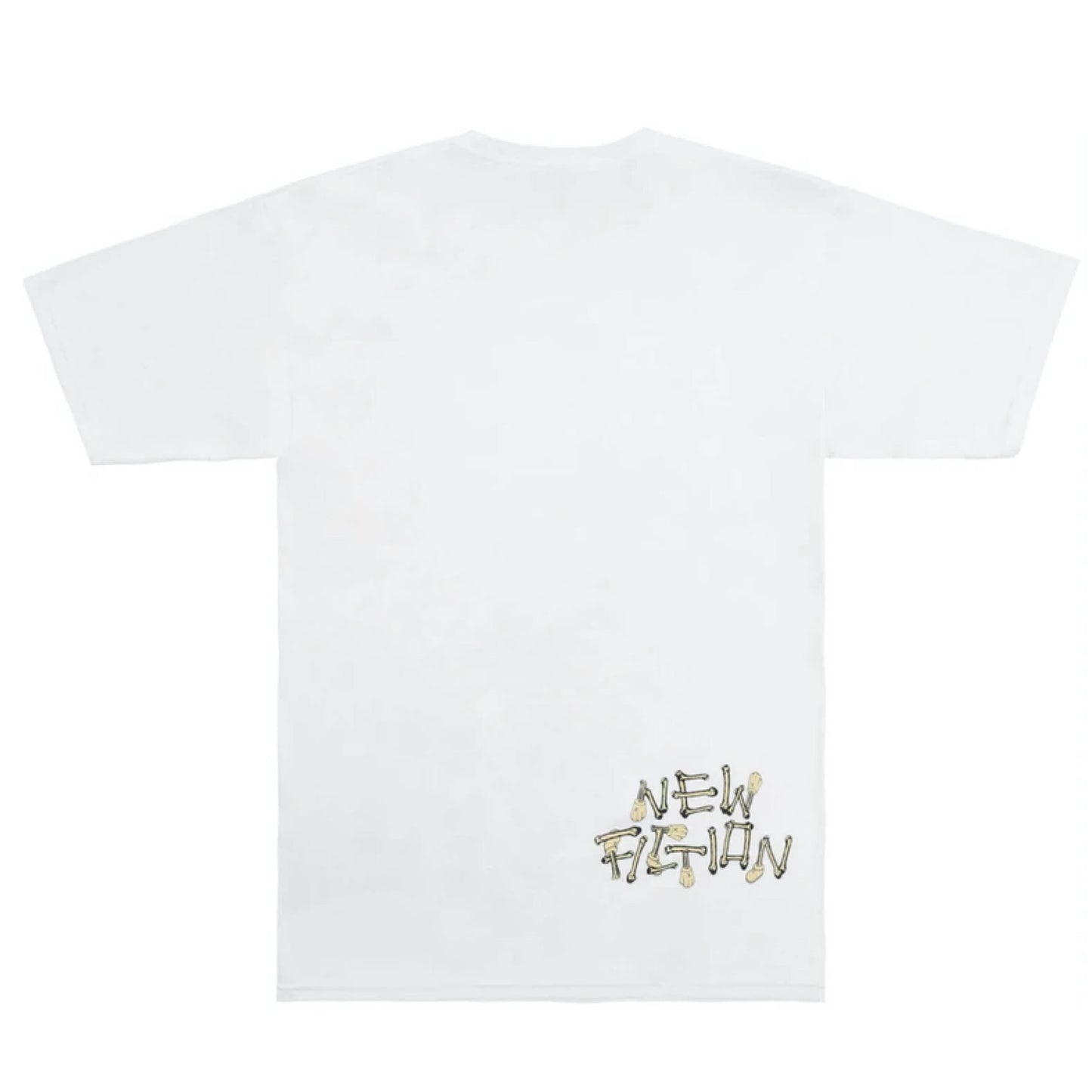 KAWS SKELETON FICTION تي شيرت