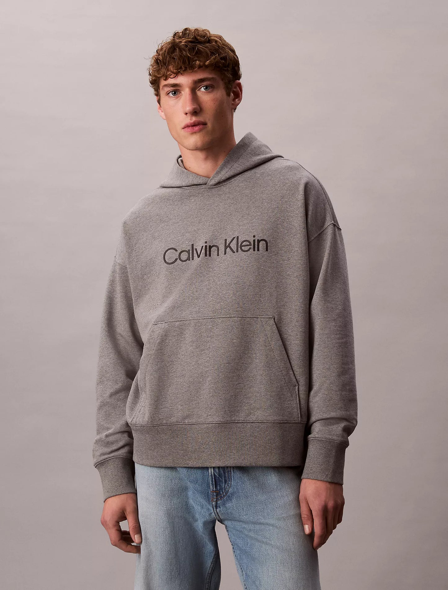 CK HOODIE GREY
