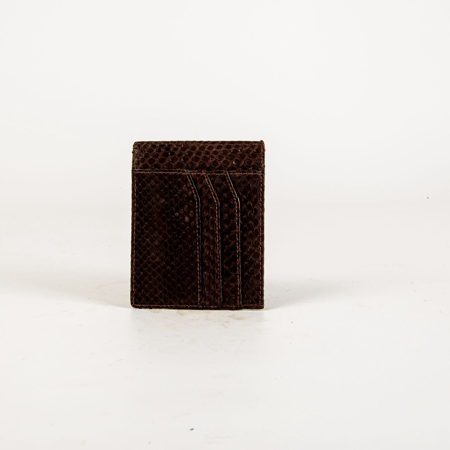 PYTHON LEATHER WALLET BROWN