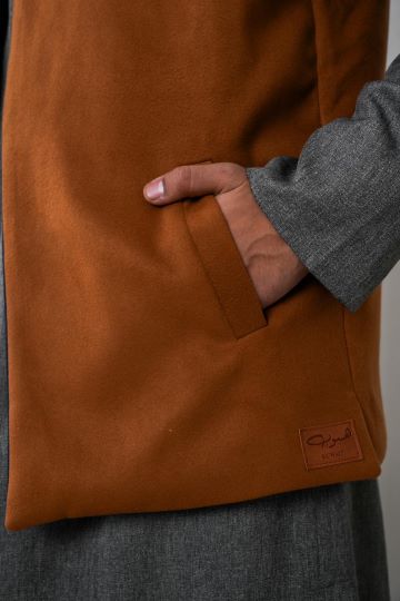 HABOOB VEST NAVY BLUE X BRONZE