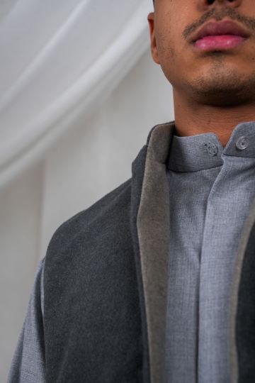 HABOOB VEST DF GREY X BEIGE