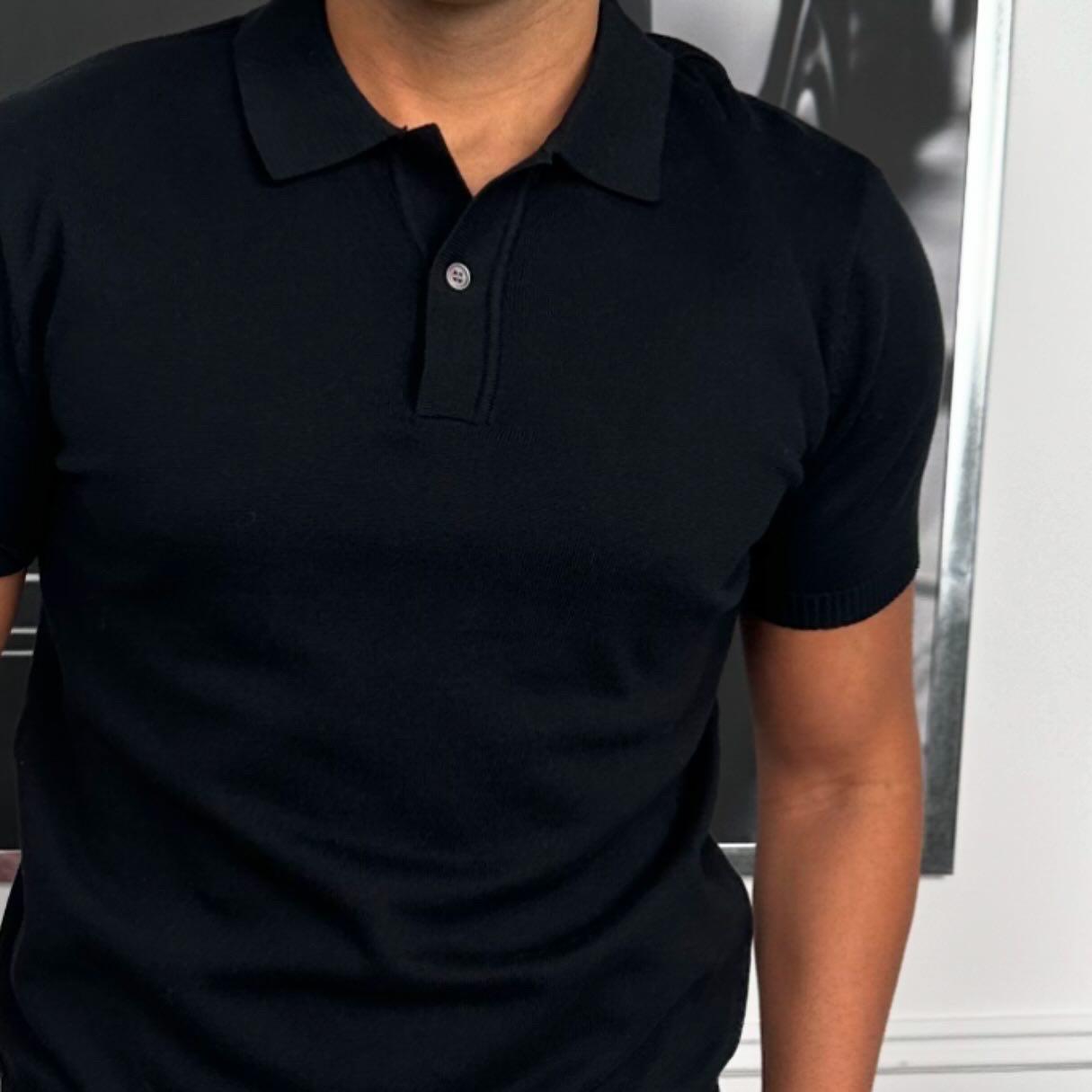 POLO SHIRT BLACK