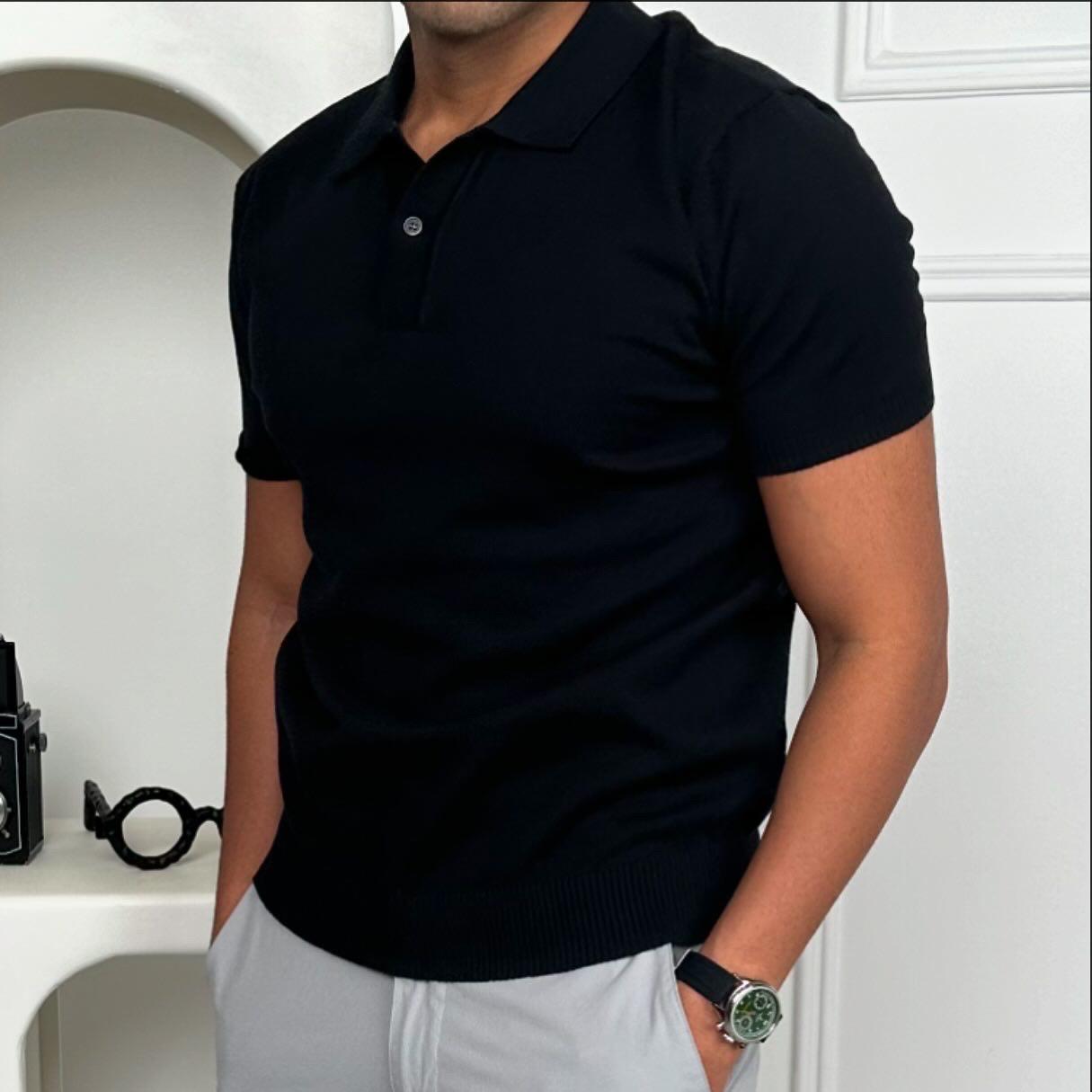 POLO SHIRT BLACK