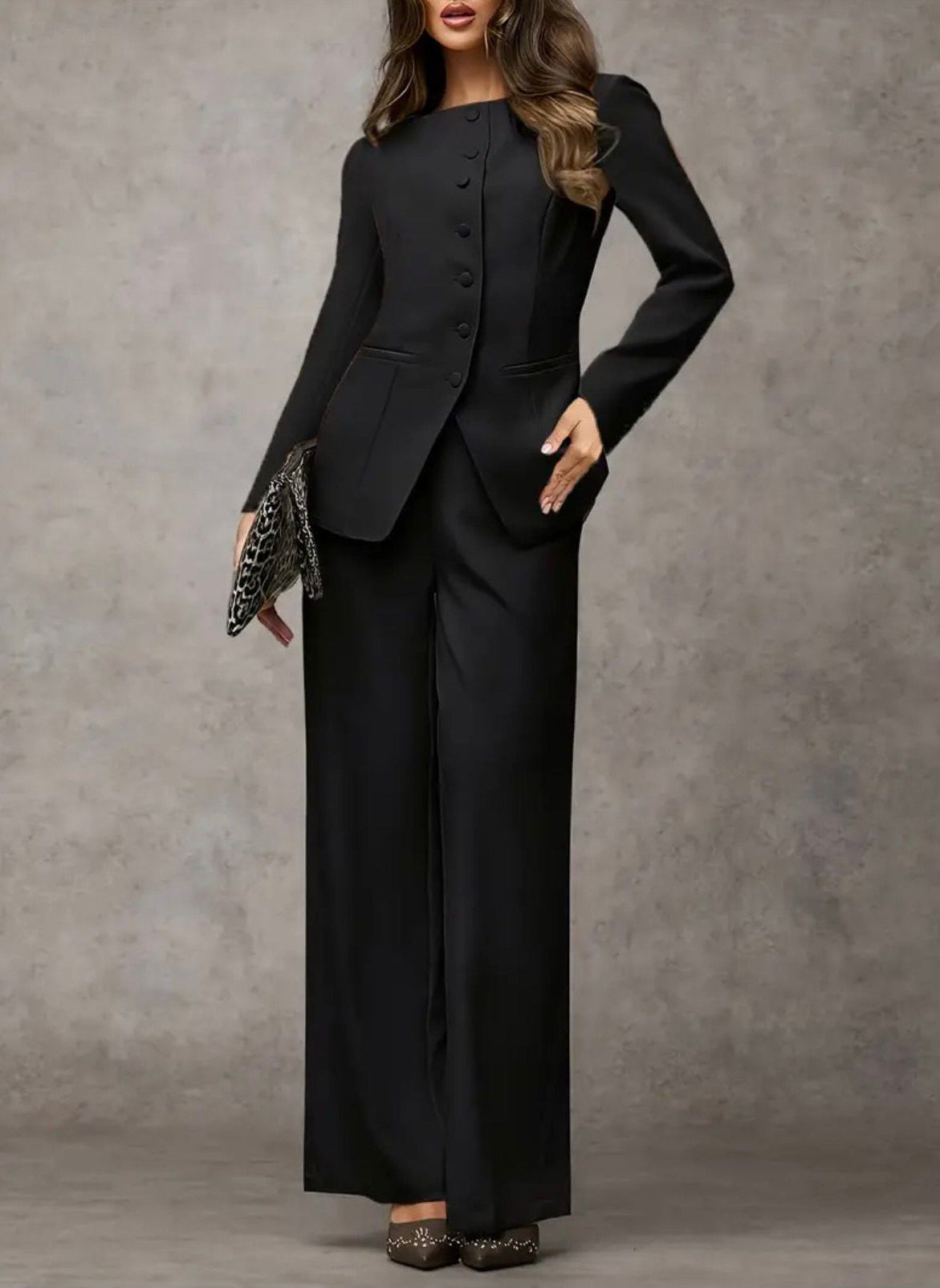 MERGE BLACK SET / اوتومن ميرج الست 1