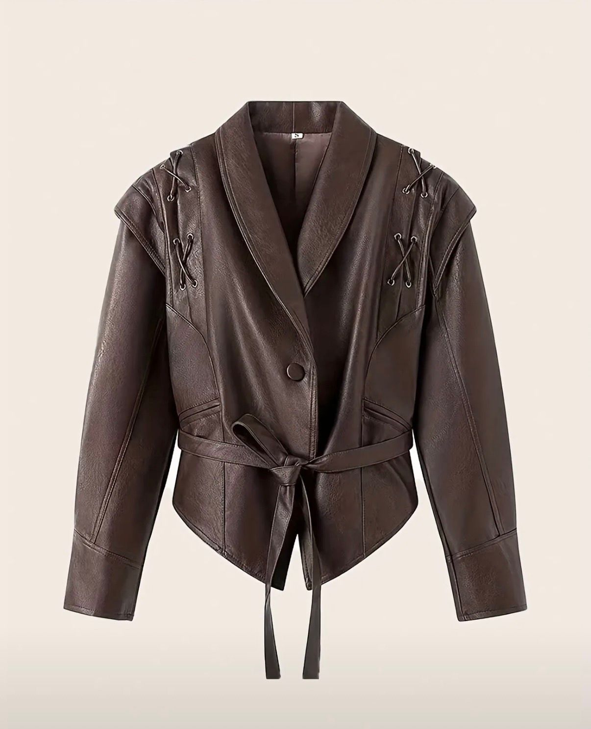 MERGE LEATHER 1 /  (ل+د ) جاكيت جلد 1 ميرج