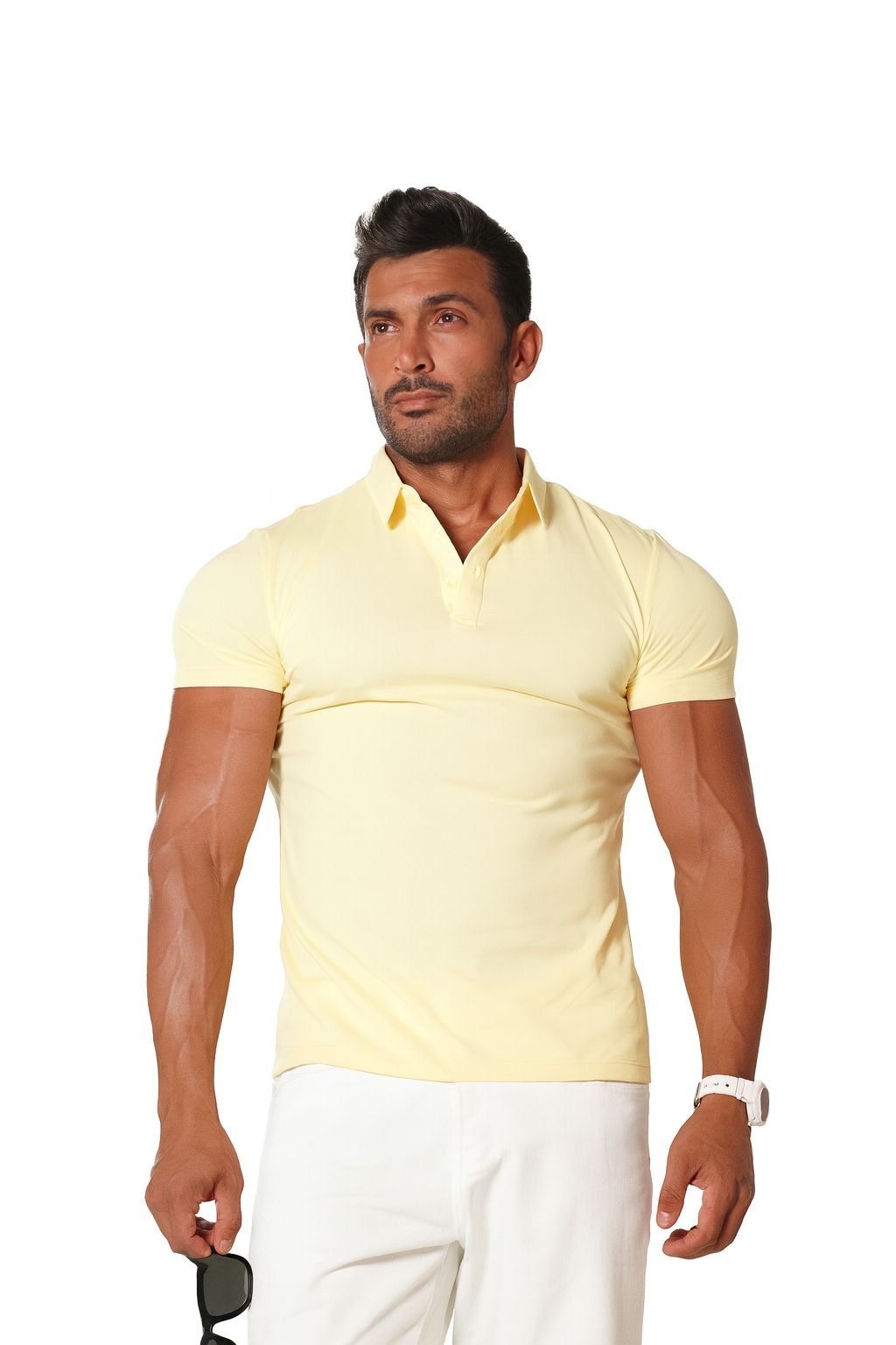 MERGE POLO T-SHIRT YELLOW