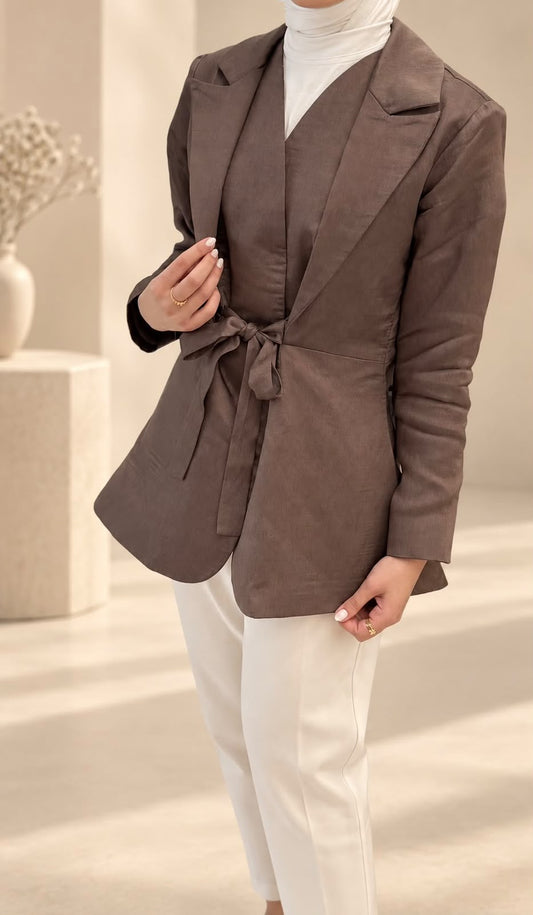 TAUPE ELEGANCE BLAZER