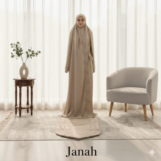 PRAYER DRESS BEIGE