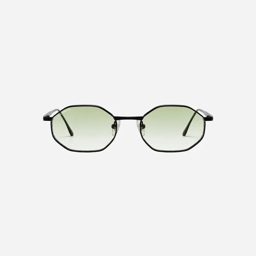 OVAL BLACK GREEN