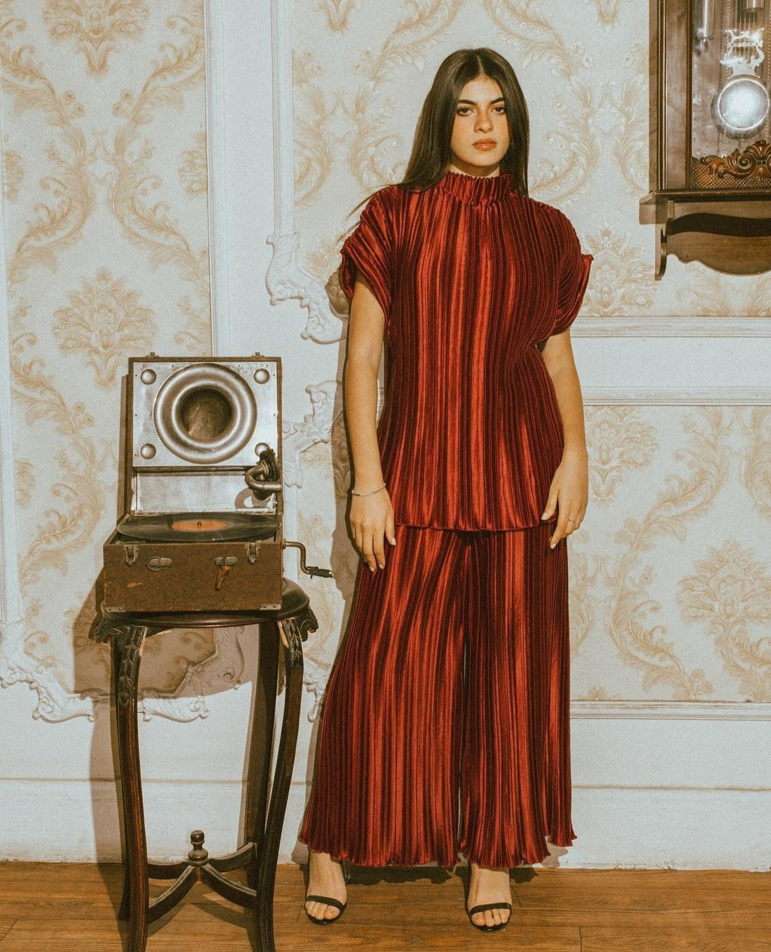 KARKAR PLISSE SET