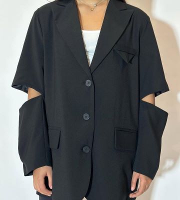 KUTS BLAZER BLACK