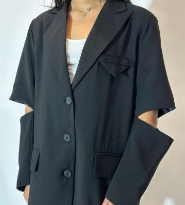 KUTS BLAZER BLACK