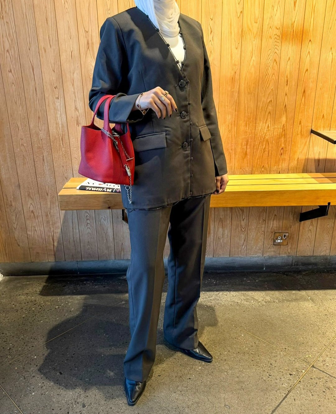 SMOKY BLAZER SET