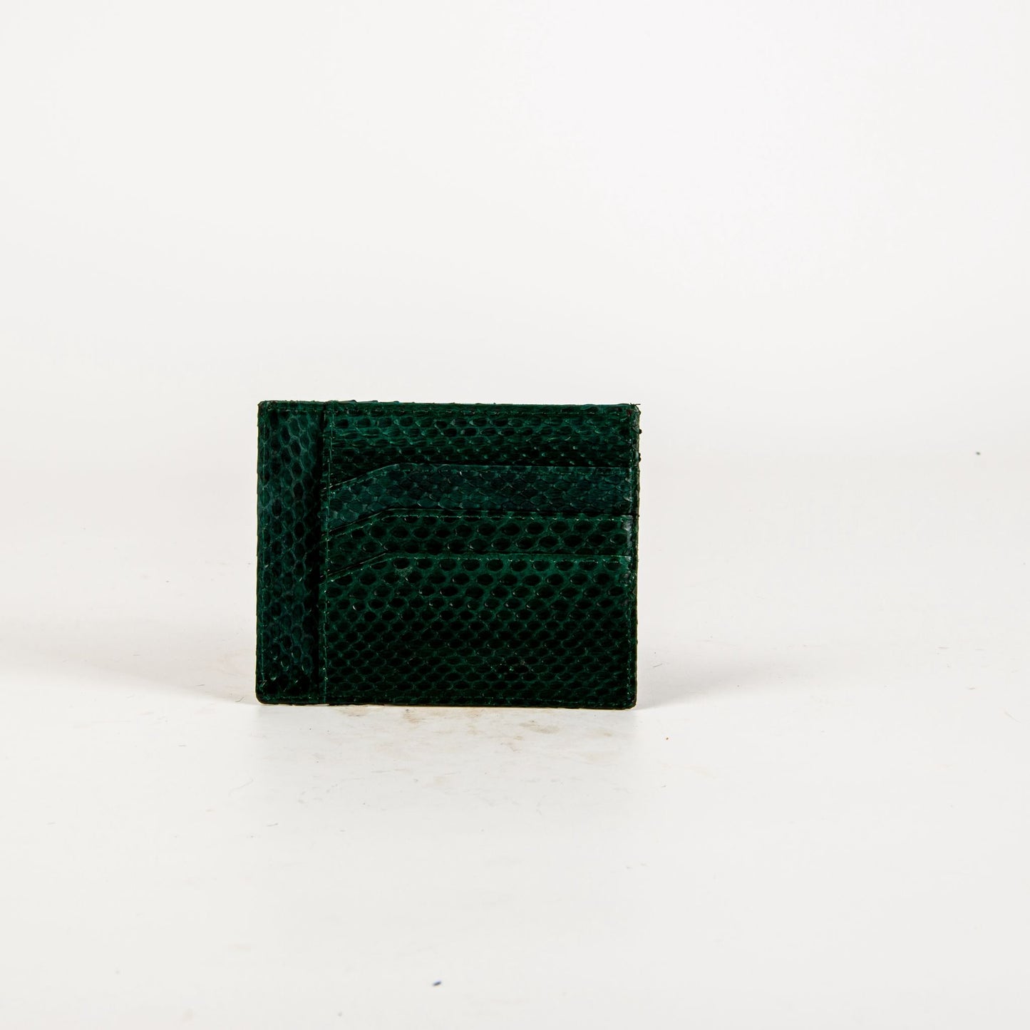 PYTHON LEATHER GREEN