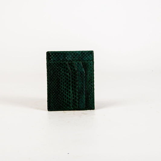 PYTHON LEATHER GREEN