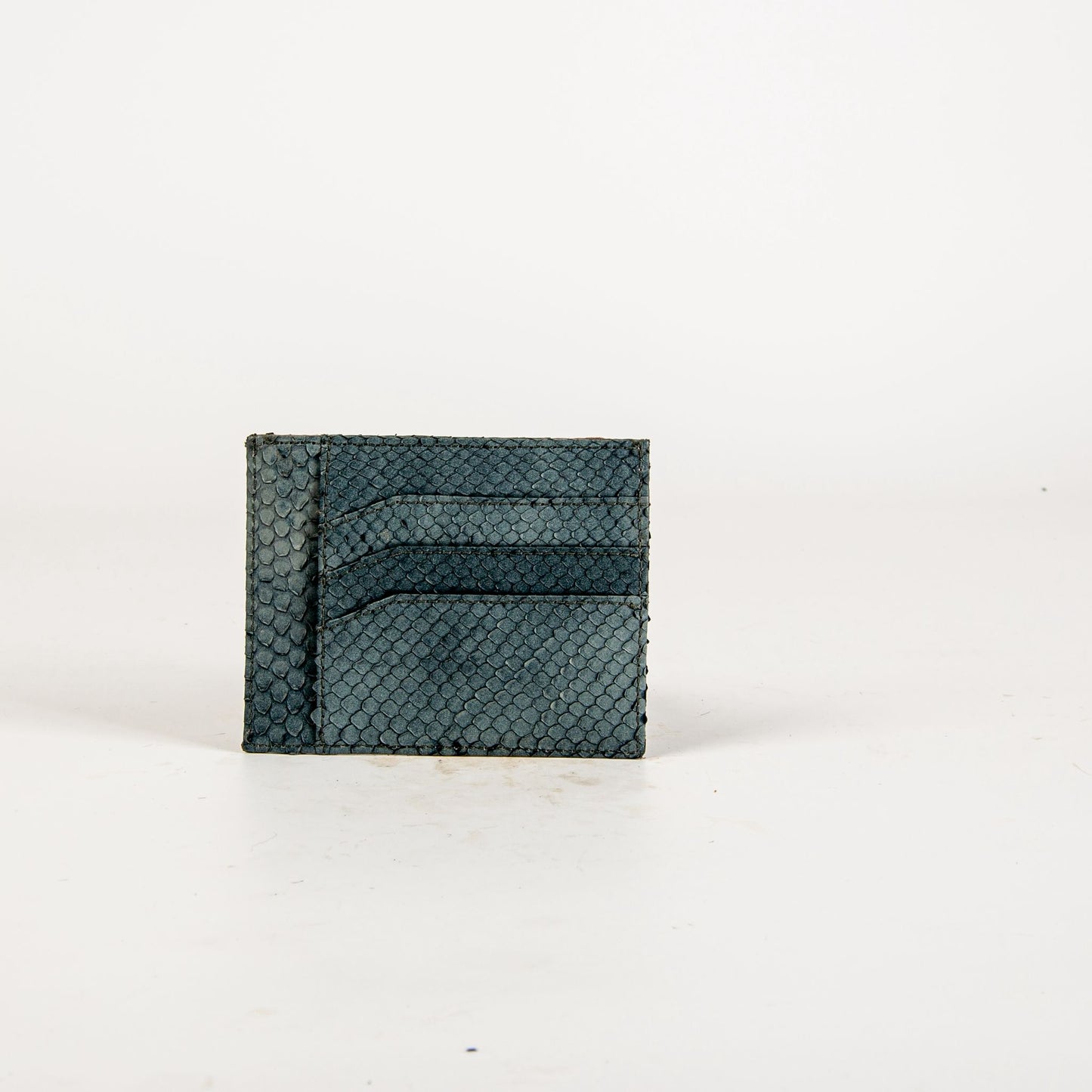 PYTHON LEATHER OCEAN BLUE