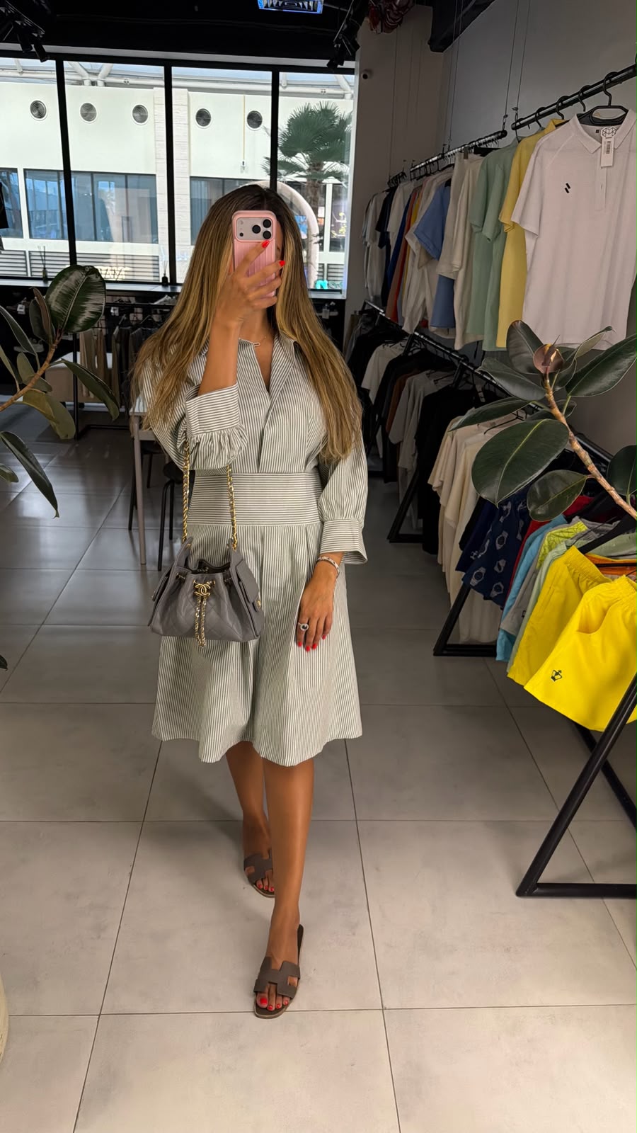 SUMMER DRESS STRIPRED