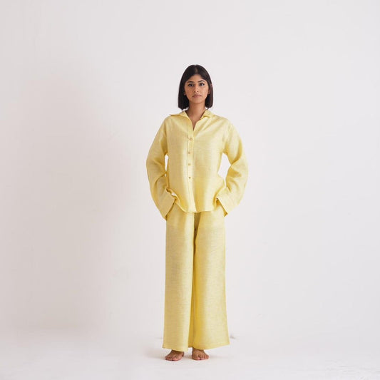 ALIA MEHDAR YELLOW LONGSLEEVE كم طويل أصفر